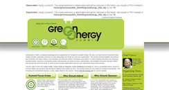 Desktop Screenshot of greenenergysummit.com